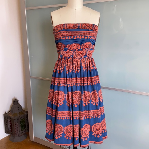 Anthropologie dress by Girls from Savoy. Beautiful. Holidays are here❤️ - Picture 3 of 17